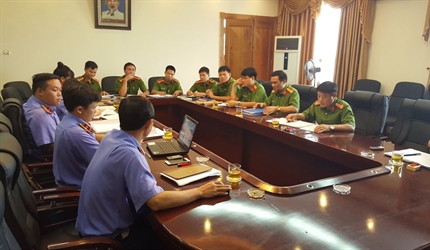 Viện KSND quận Long Biên và Cơ quan CSĐT Công an quận tổ chức Hội nghị...